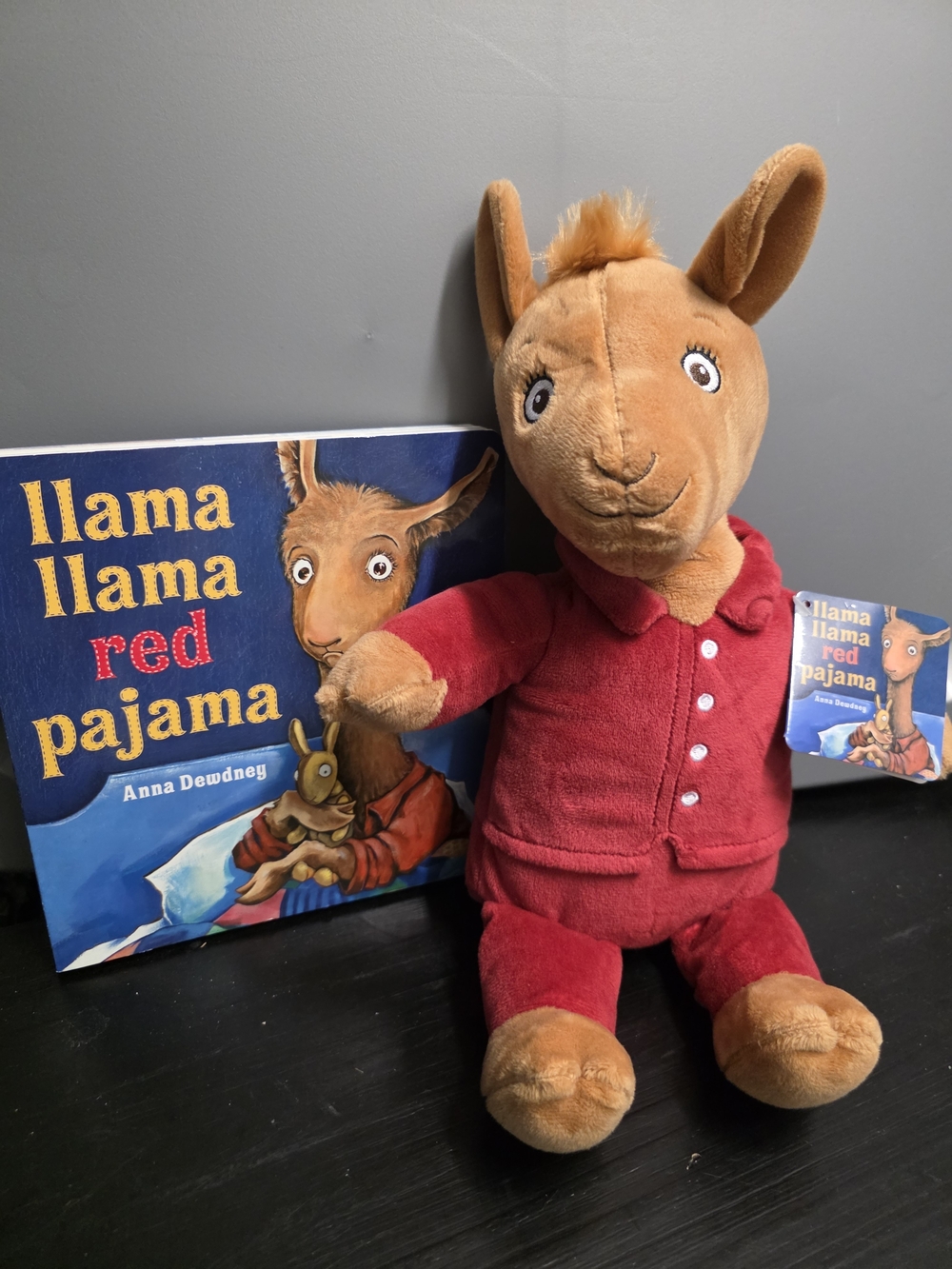 Red Pajama Plush Toy - Red